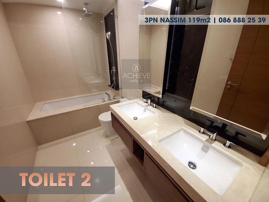 Bán 3 phòng ngủ Nassim Thảo Điền view sông 119m2 | Top những căn đẹp nhất Nassim Thảo Điền